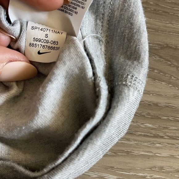 Nike Racer Back Top Orange and Gray Dy Fit Size Small - Picture 6 of 9